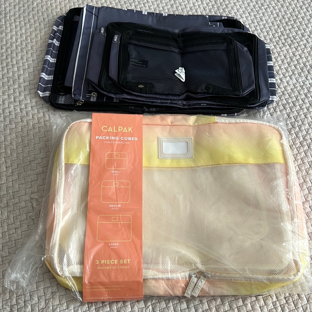 Brand new packing cubes. 10 pieces total
